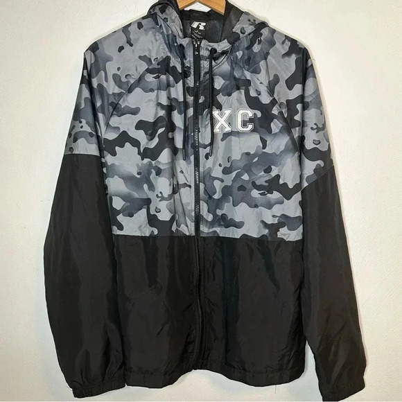 Russell athletic windbreaker Jacket size M(g) - Picture 1 of 9